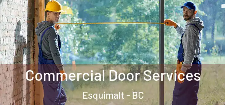 Commercial Door Services Esquimalt - BC