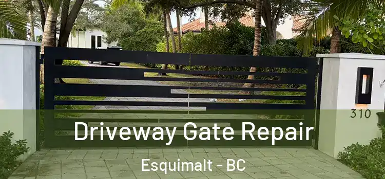 Driveway Gate Repair Esquimalt - BC