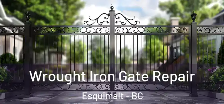 Wrought Iron Gate Repair Esquimalt - BC